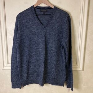 Banana Republic Heather Gray Merino Wool Sweater